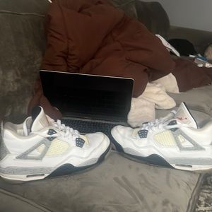 Jordan 4 cement golf shoes